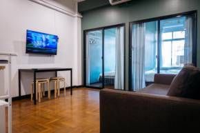 T3 TWO Bedrooms WIFI Full kitchen 1 min to BTS